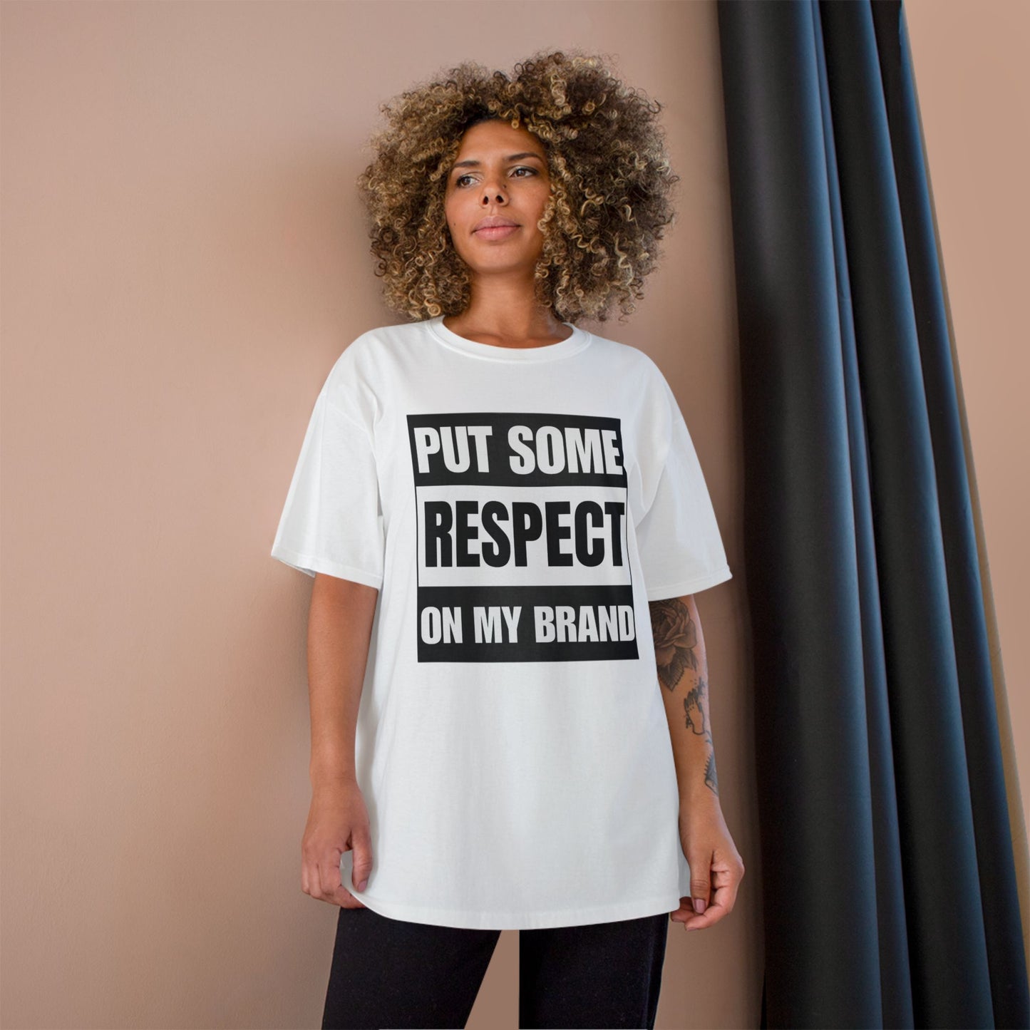 Champion Straight Out Of Patience #PutSomeRespectOnMyBrandTee
