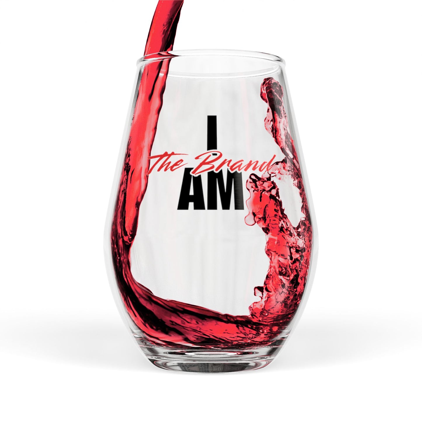 S̶t̶e̶m̶l̶e̶s̶s̶ Sip Less Lest' You Be Judged Wine Glass