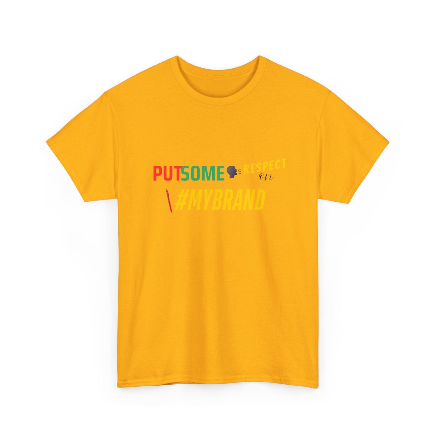 Unisex Put Some Respect On My Brand Customizable Tee