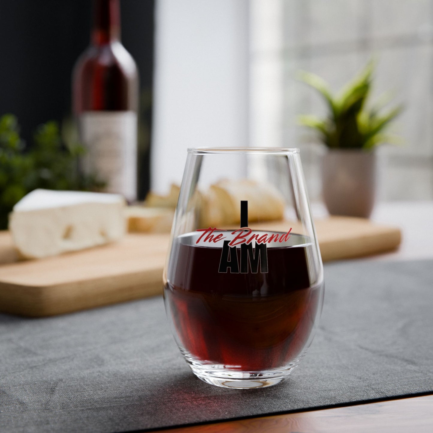 S̶t̶e̶m̶l̶e̶s̶s̶ Sip Less Lest' You Be Judged Wine Glass