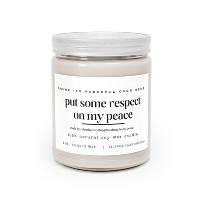 Shhh It's Peaceful Over Here -- Put Some Repect On My Peace