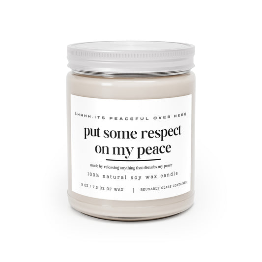 Shhh It's Peaceful Over Here -- Put Some Repect On My Peace